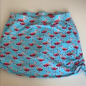 Crown and ivy flamingo sports skort